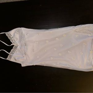 Motel Rocks mini bodycon floral dress (daisy)